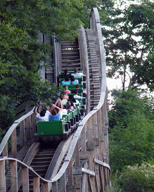 Boulder Dash Mountain Coaster at Lake Compounce, Bristol, Connecticut