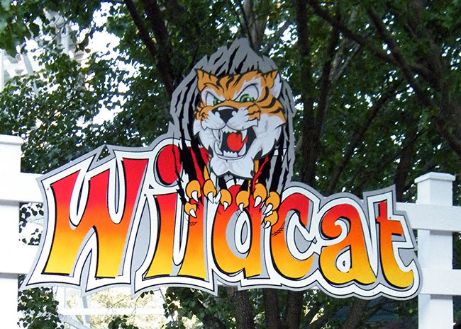 The Wildcat Coaster at Lake Compounce, Bristol, Connecticut