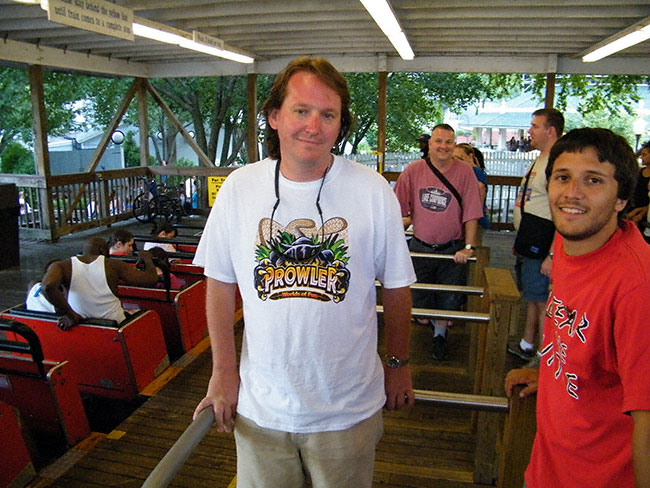 The Wildcat Coaster at Lake Compounce, Bristol, Connecticut