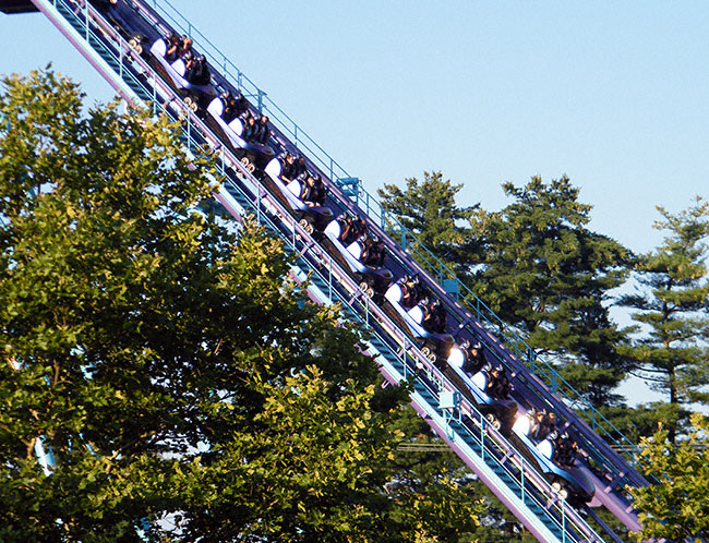 The Zoomerang Coaster at Lake Compounce, Bristol, Connecticut