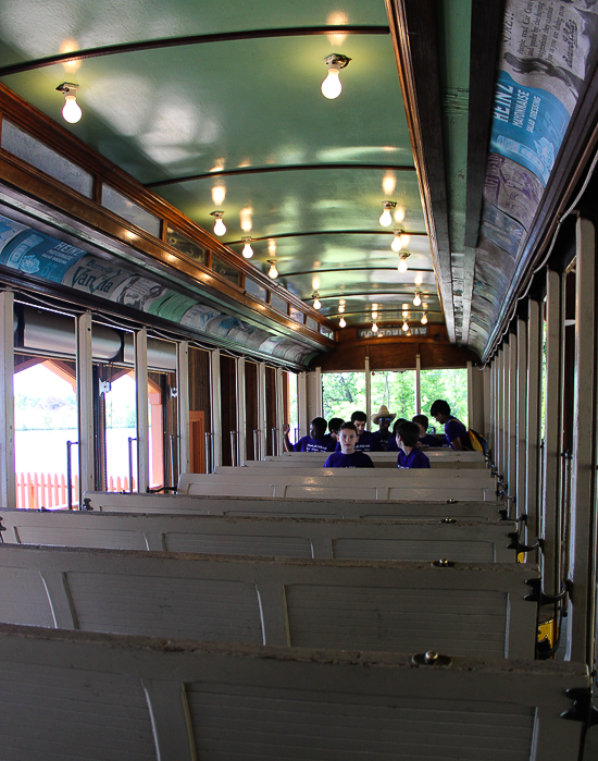 The Trolley at Lake Compounce Amusement Park, Bristol, Connecticut