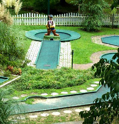 The Mini Golf Coursel at Lake Winnepesaukah, Rossville, Georgia