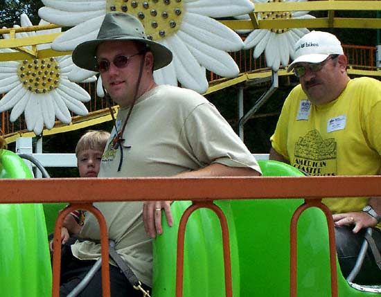 The Wacky Worm Rollercoaster at Lake Winnepesaukah, Rossville, Georgia