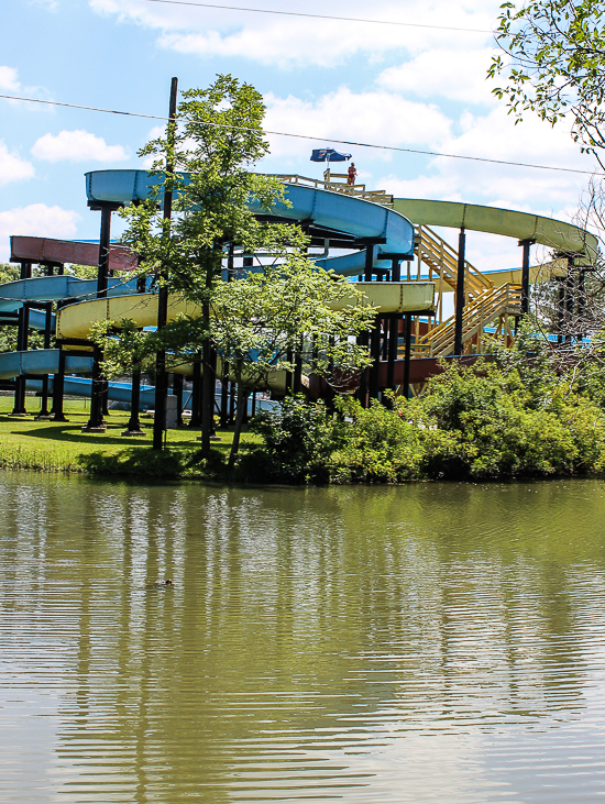 Leap The Dips, The worlds oldest roller coaster at Lakemont Park and The Island Waterpark, Altoona, Pennsylvania