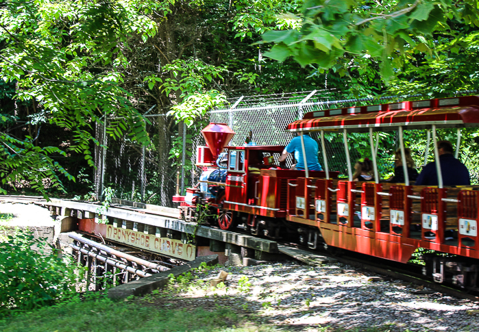 Leap The Dips, The worlds oldest roller coaster at Lakemont Park and The Island Waterpark, Altoona, Pennsylvania