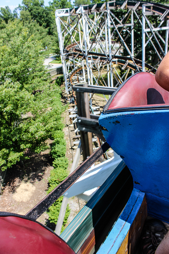 Leap The Dips, The worlds oldest roller coaster at Lakemont Park and The Island Waterpark, Altoona, Pennsylvania