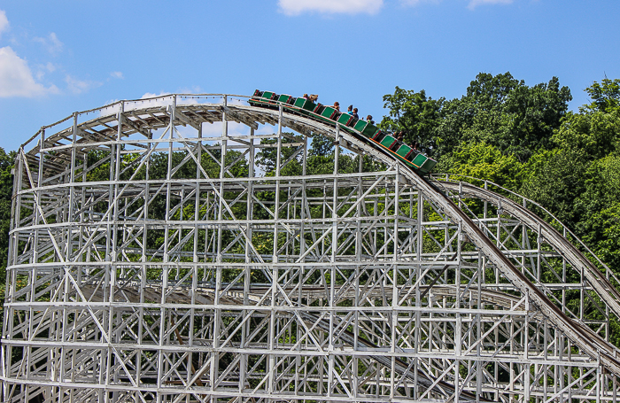 The Skyliner Roller Coaster at Lakemont Park and The Island Waterpark, Altoona, Pennsylvania