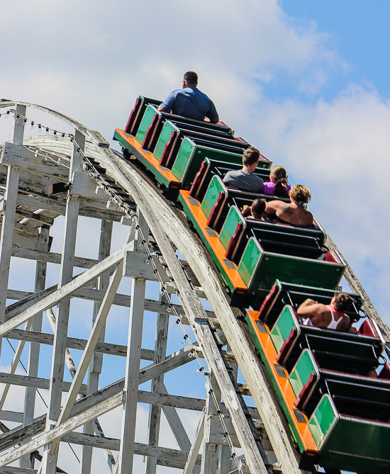 The Skyliner Roller Coaster at Lakemont Park and The Island Waterpark, Altoona, Pennsylvania