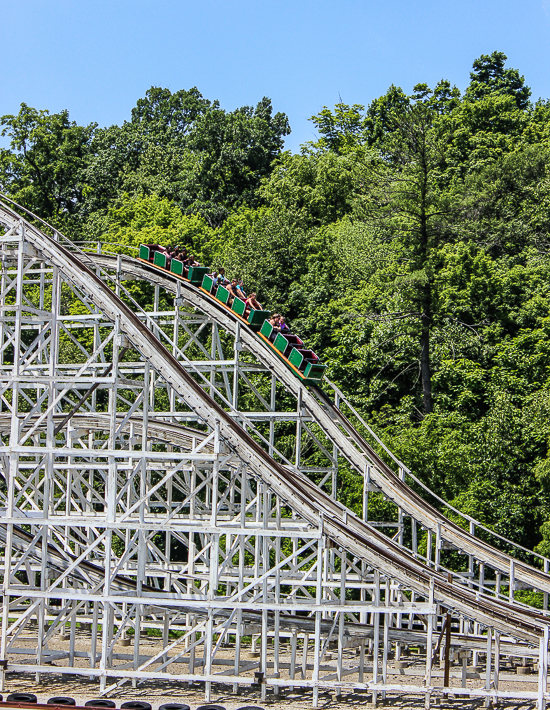 The Skyliner Roller Coaster at Lakemont Park and The Island Waterpark, Altoona, Pennsylvania