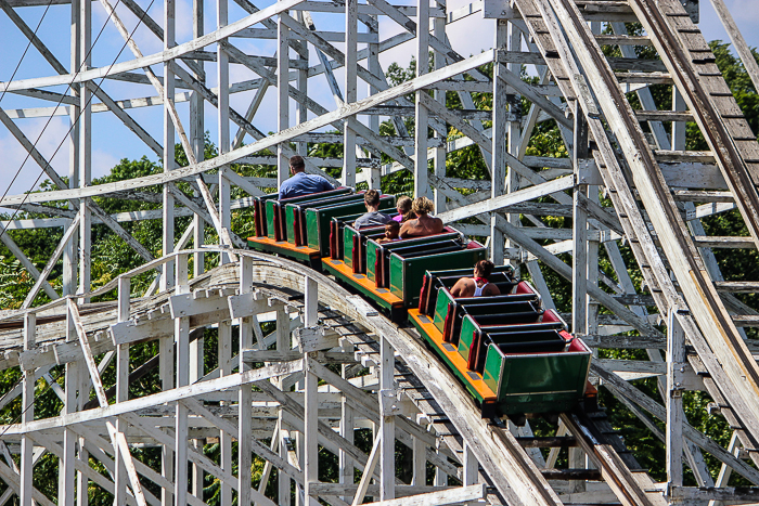 The Skyliner Roller Coaster at Lakemont Park and The Island Waterpark, Altoona, Pennsylvania