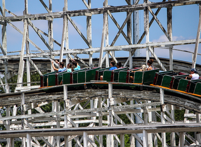 The Skyliner Roller Coaster at Lakemont Park and The Island Waterpark, Altoona, Pennsylvania