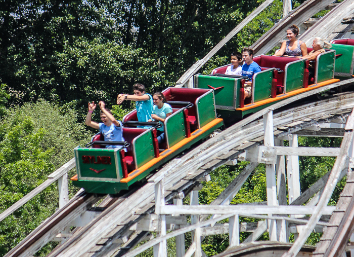 The Skyliner Roller Coaster at Lakemont Park and The Island Waterpark, Altoona, Pennsylvania