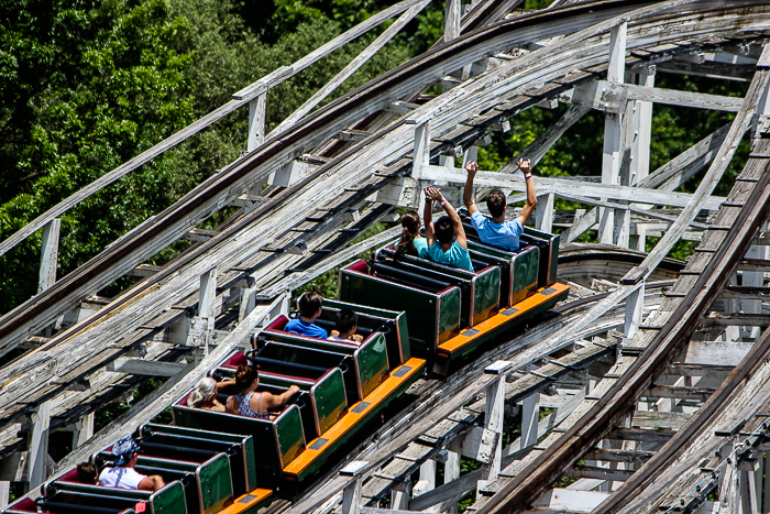 The Skyliner Roller Coaster at Lakemont Park and The Island Waterpark, Altoona, Pennsylvania