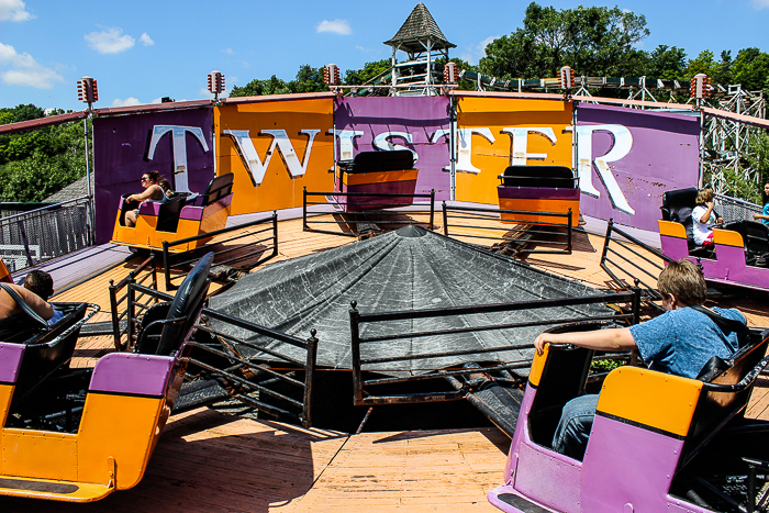 The Twister at Lakemont Park and The Island Waterpark, Altoona, Pennsylvania