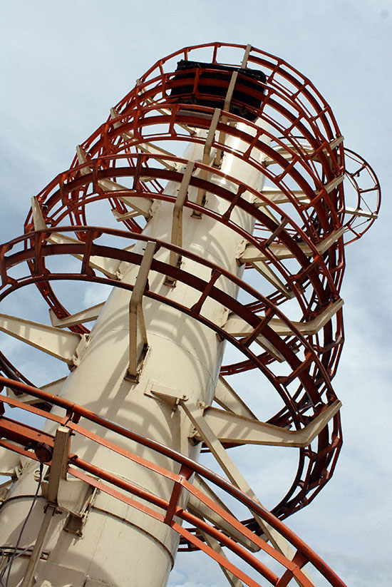 The Wild and Wooly Tobogan Roller Coaster at Little Amerricka Amusement Park, Marshall, Wisconsin