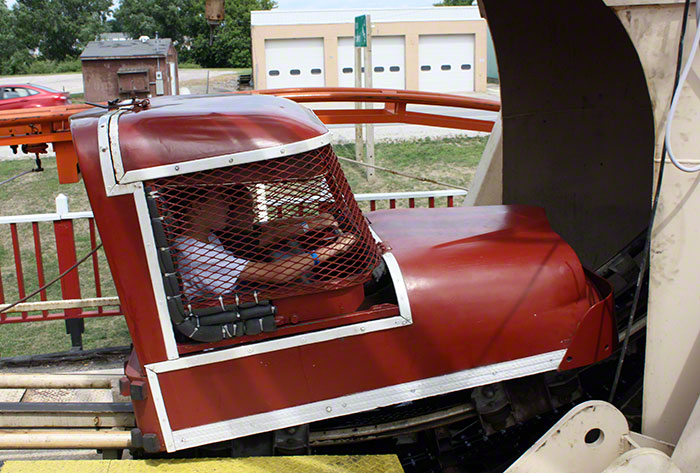 The Wild and Wooly Tobogan Roller Coaster at Little Amerricka Amusement Park, Marshall, Wisconsin