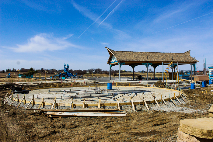 The Awa realm at Lost Island Theme Park, Waterloo, Iowa