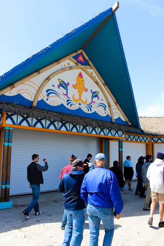 The Awa realm at Lost Island Theme Park, Waterloo, Iowa