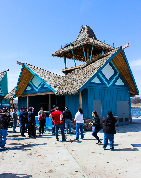 The Awa realm at Lost Island Theme Park, Waterloo, Iowa