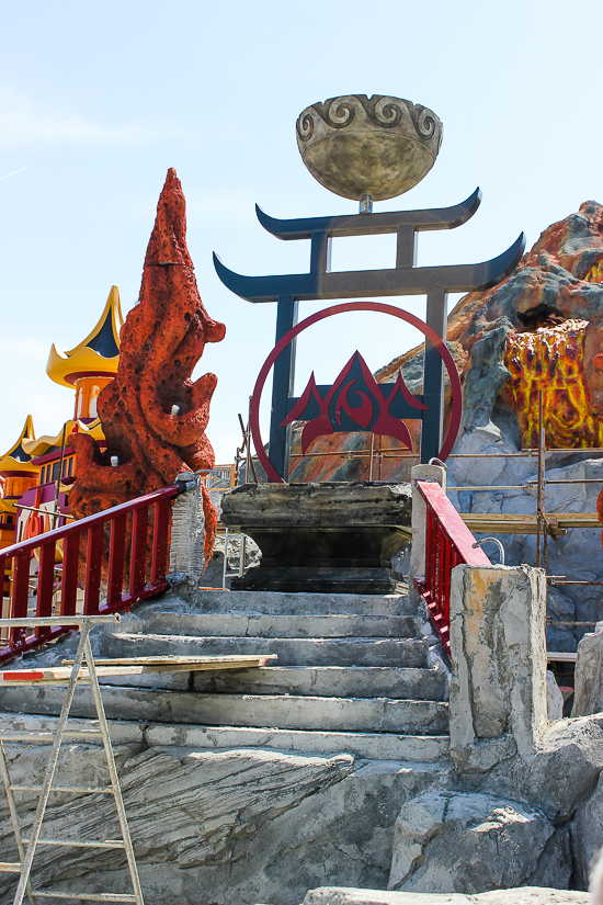 The Muri realm at Lost Island Theme Park, Waterloo, Iowa