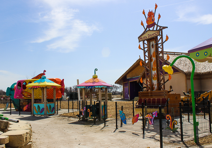 The Tamariki realm at Lost Island Theme Park, Waterloo, Iowa