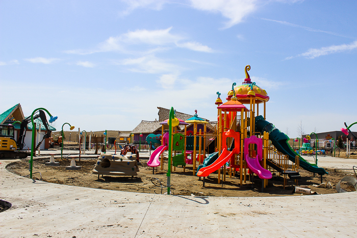 The Tamariki realm at Lost Island Theme Park, Waterloo, Iowa