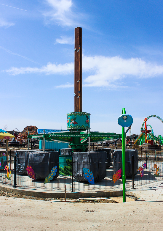 The Tamariki realm at Lost Island Theme Park, Waterloo, Iowa