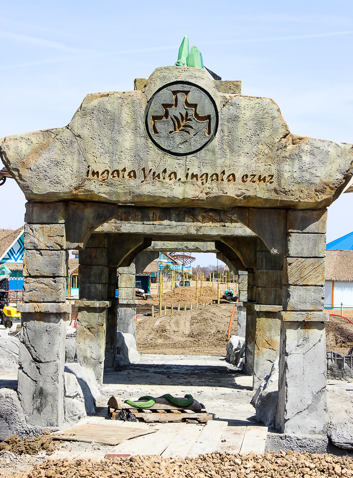 The Yuta realm at Lost Island Theme Park, Waterloo, Iowa