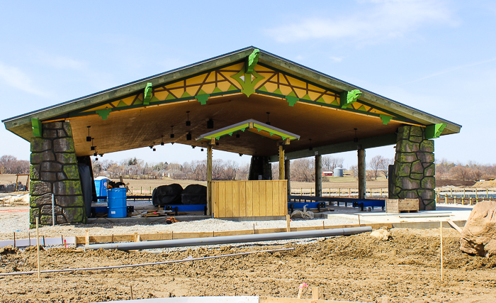 The Yuta realm at Lost Island Theme Park, Waterloo, Iowa