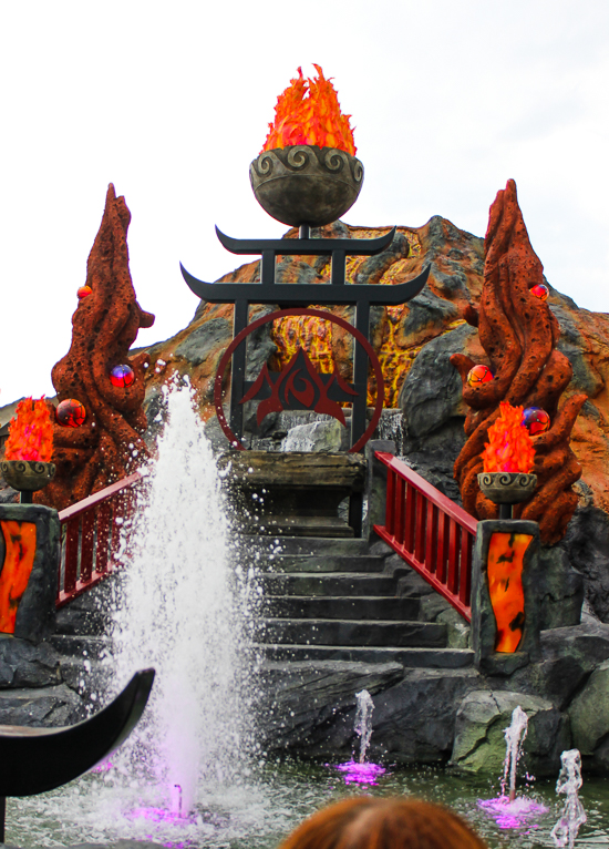 The Makatu Shrine in the Mura Realm at Lost Island Theme Park, Waterloo, Iowa