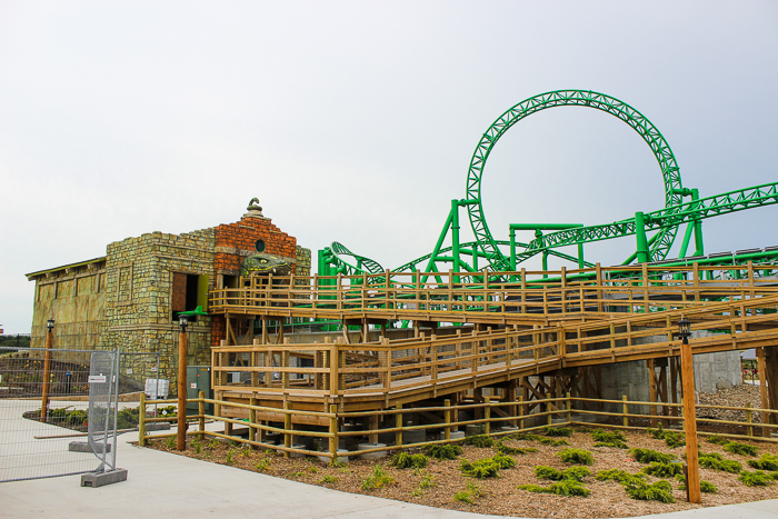 The Matugani Coaster in the Mura Realm at Lost Island Theme Park, Waterloo, Iowa