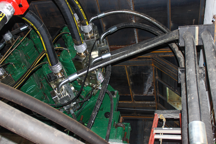 The Matugani Coaster in the Mura Realm at Lost Island Theme Park, Waterloo, Iowa