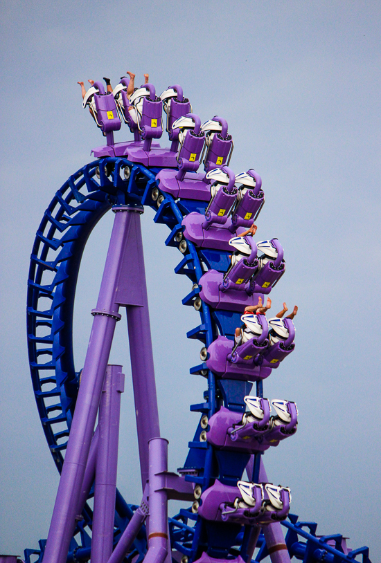 The Nopuko Sky Coaster at Lost Island Theme Park, Waterloo, Iowa