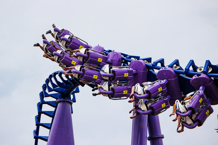 The Nopuko Sky Coaster at Lost Island Theme Park, Waterloo, Iowa