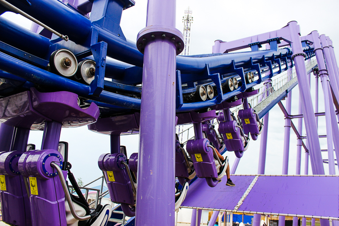 The Nopuko Sky Coaster at Lost Island Theme Park, Waterloo, Iowa