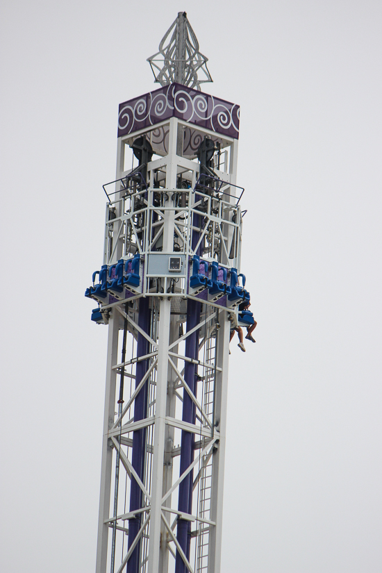 The Skyborne ride at Lost Island Theme Park, Waterloo, Iowa