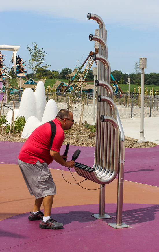 The Udara realm at at Lost Island Theme Park, Waterloo, Iowa