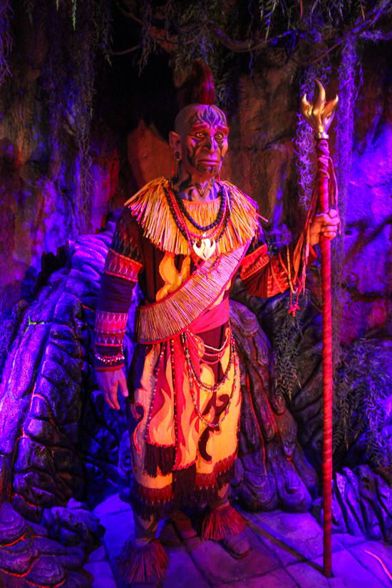 The Volkanu:  Quest for the Golden Idol in the Mura Realm at Lost Island Theme Park, Waterloo, Iowa