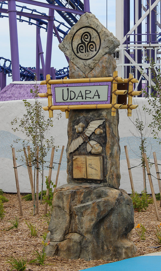 The Udara realm at Lost Island Theme Park, Waterloo, Iowa