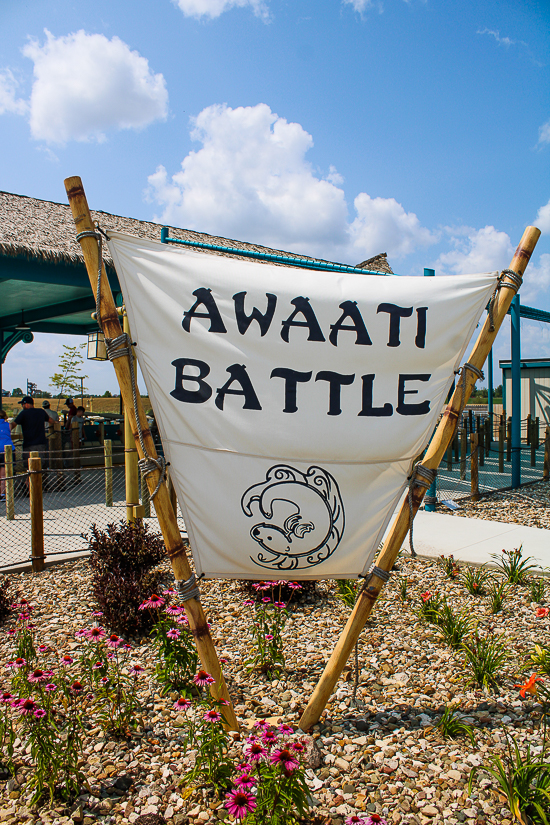 The Awaati Battle at Lost Island Theme Park, Waterloo, Iowa