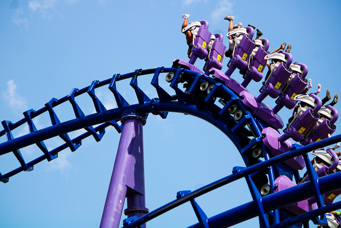 The Nopuko Sky Coaster at Lost Island Theme Park, Waterloo, Iowa