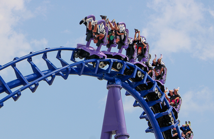 The Nopuko Sky Coaster at Lost Island Theme Park, Waterloo, Iowa