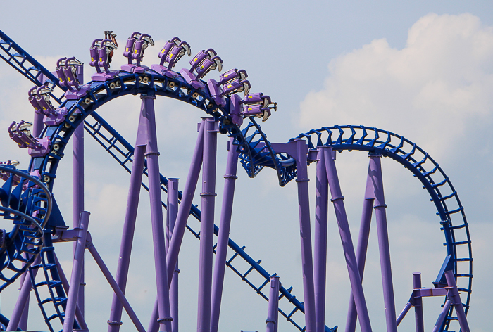 The Nopuko Sky Coaster at Lost Island Theme Park, Waterloo, Iowa