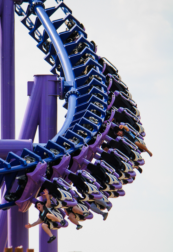 The Nopuko Sky Coaster at Lost Island Theme Park, Waterloo, Iowa