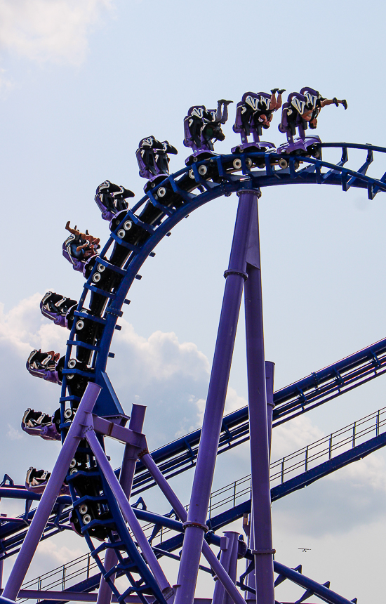 The Nopuko Sky Coaster at Lost Island Theme Park, Waterloo, Iowa