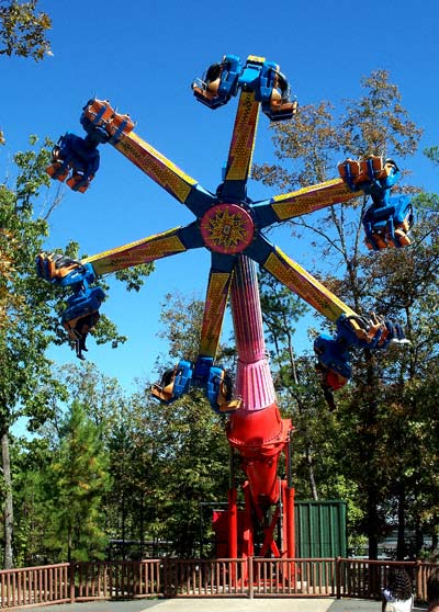 The Power Surge at Magic Springs Amusement Park, Hot Springs, AR