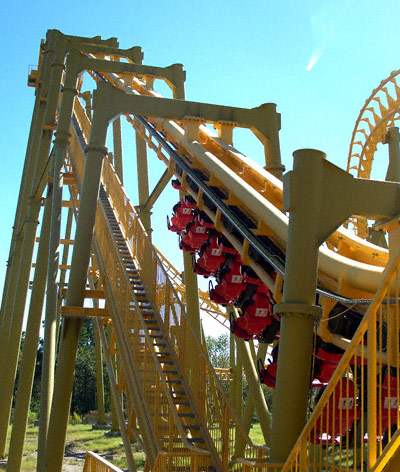 The Gauntlet Rollercoaster at Magic Springs, Hot Springs, AR