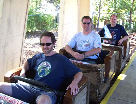 The Diamond Mine Run Rollercoaster at Magic Springs Amusement Park, Hot Springs, AR