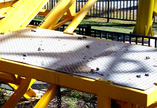 The Gauntlet Rollercoaster at Magic Springs Amusement Park, Hot Springs, AR