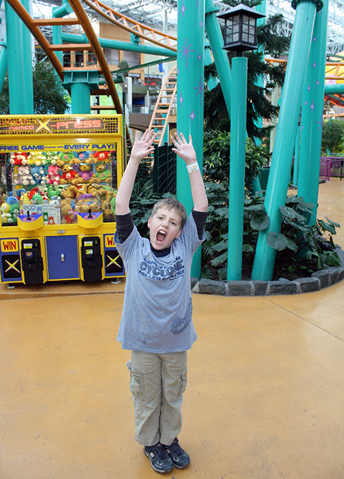 The Fairly Odd Parents Rollercoaster at Nickelodeon Universe at the Mall of America, Bloomington, MN